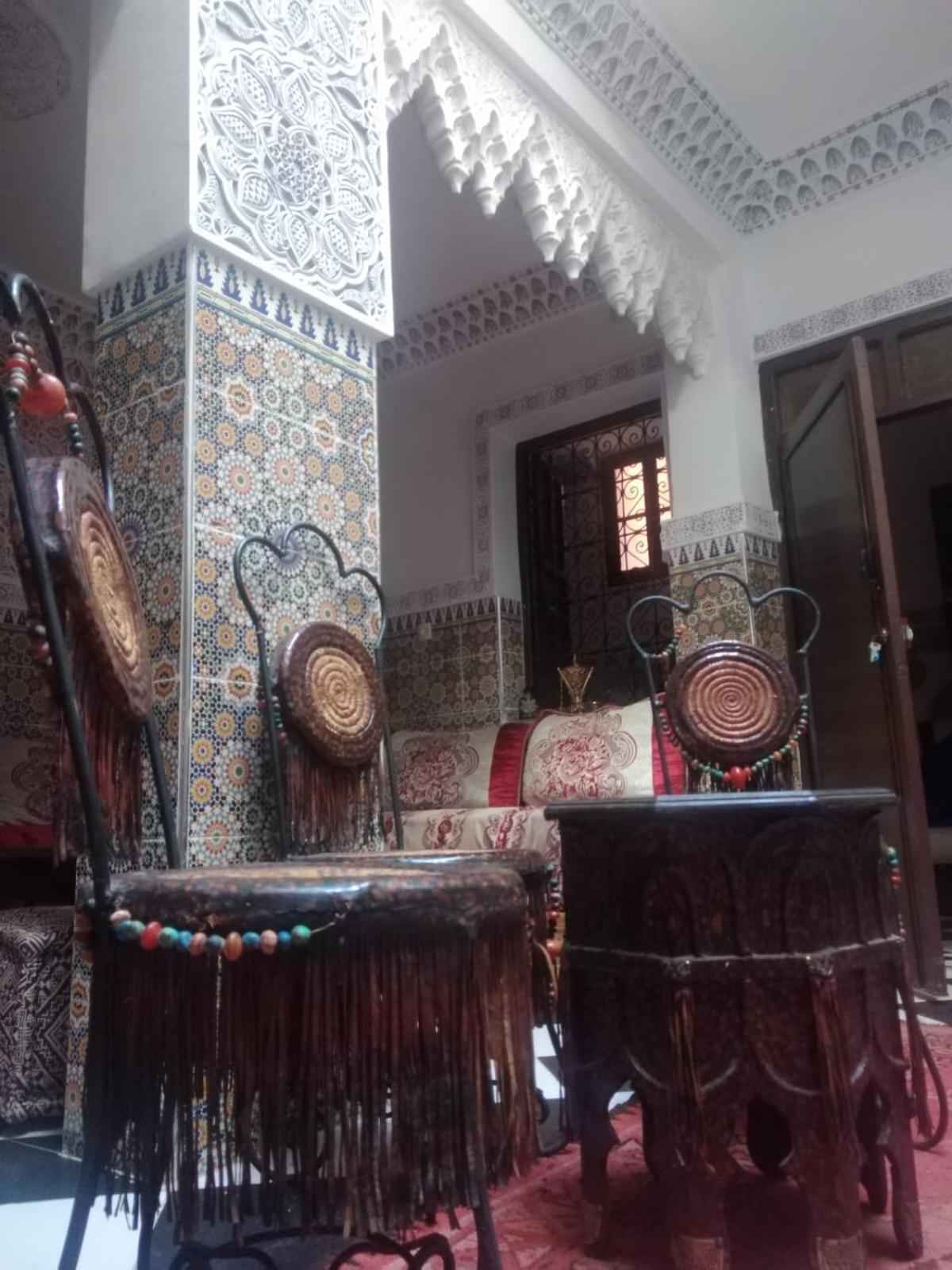 Ferienwohnung Riad Derb El Aarsa Marrakesch Exterior foto