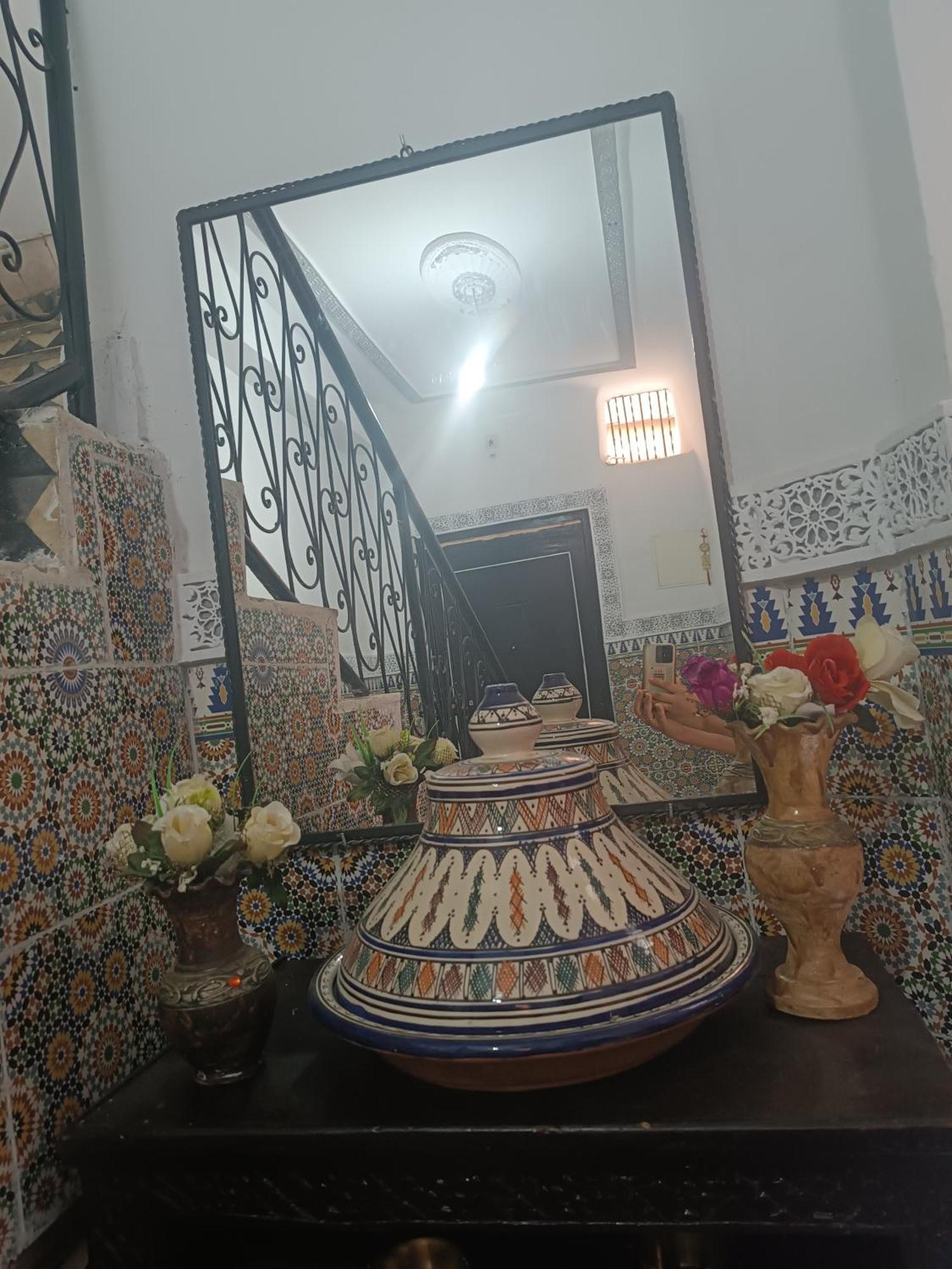 Ferienwohnung Riad Derb El Aarsa Marrakesch Exterior foto