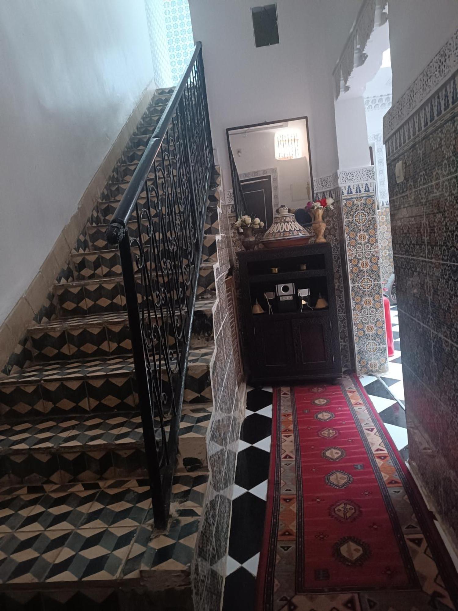 Ferienwohnung Riad Derb El Aarsa Marrakesch Exterior foto