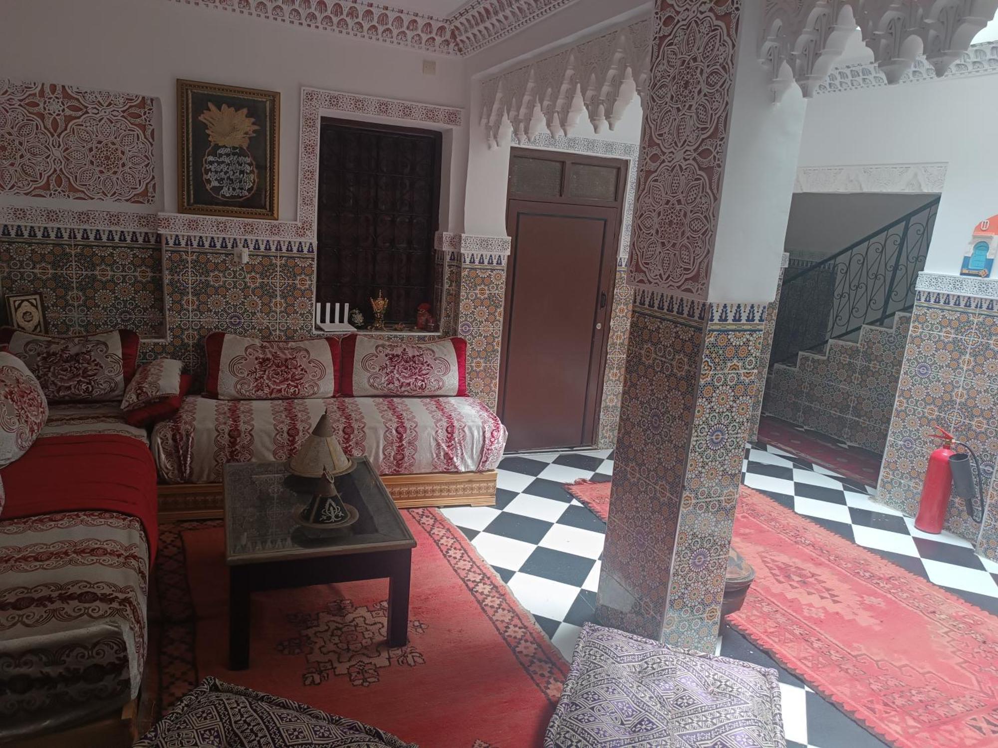 Ferienwohnung Riad Derb El Aarsa Marrakesch Exterior foto